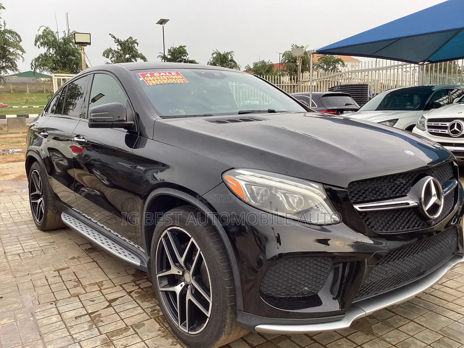 Mercedes-Benz GLE-Class AMG GLE 43 4MATIC 2016 Black