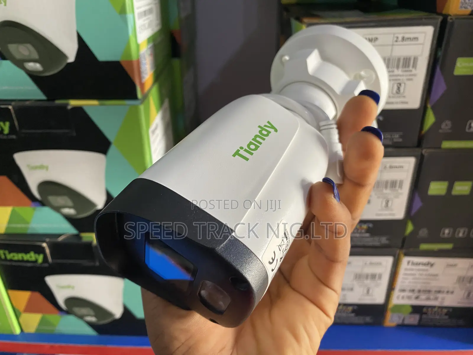 Tiandy Tc-C32qn 2mp Colormaker Poe Bullet Camera (Metal Housing)