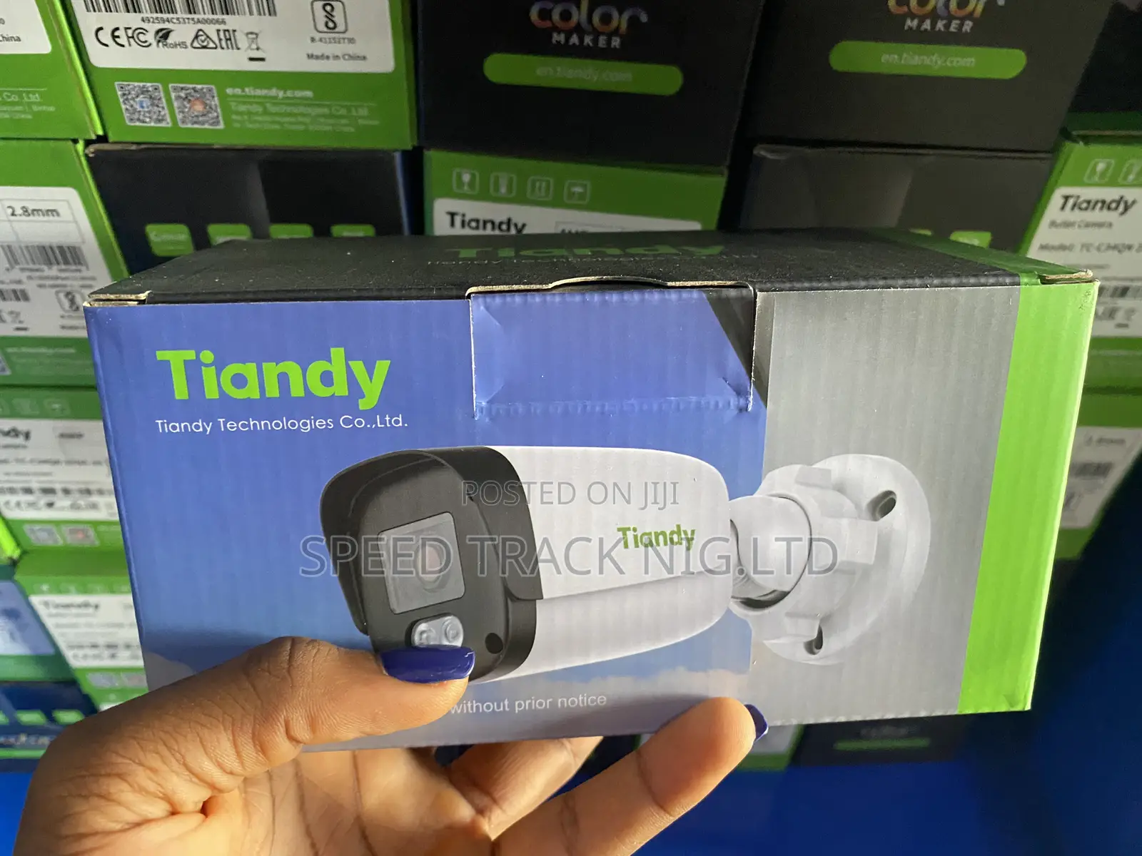 Tiandy Tc-C34qn 2ena-28 4mp Colormaker Bullet Camera (2.8mm)