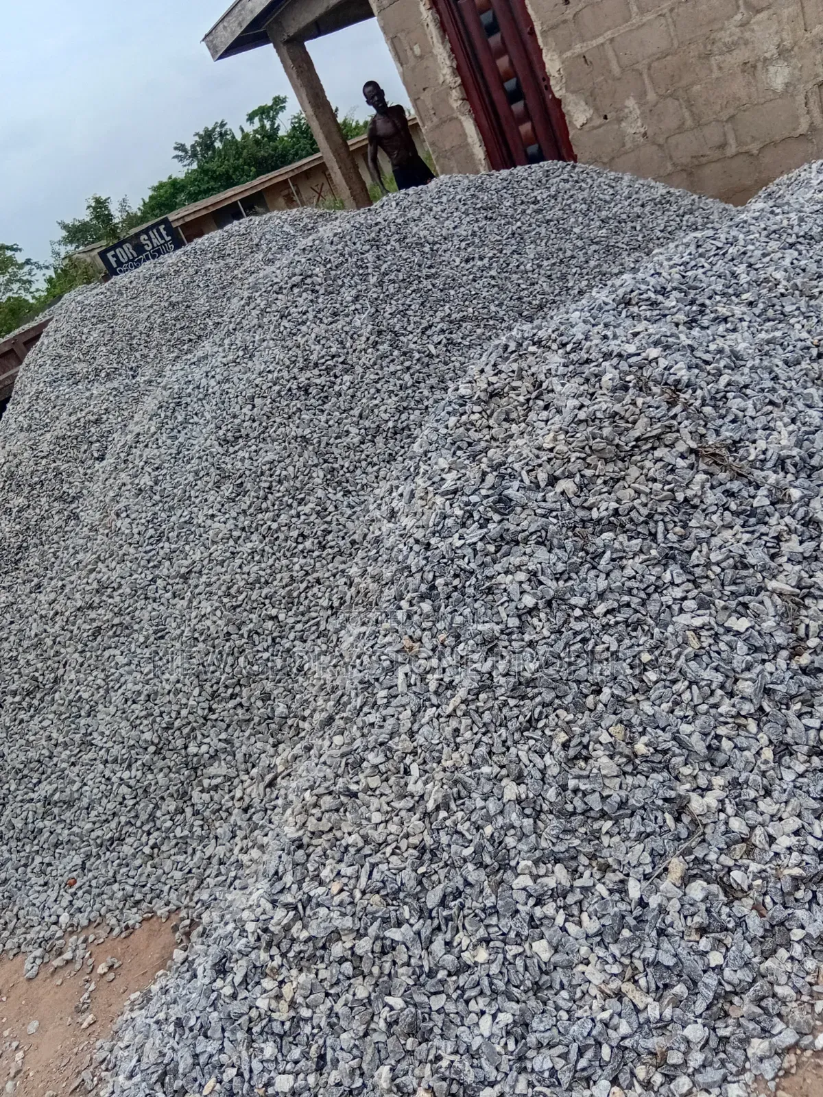3/4 Down Granite and Stone Dust and Plaster Sand