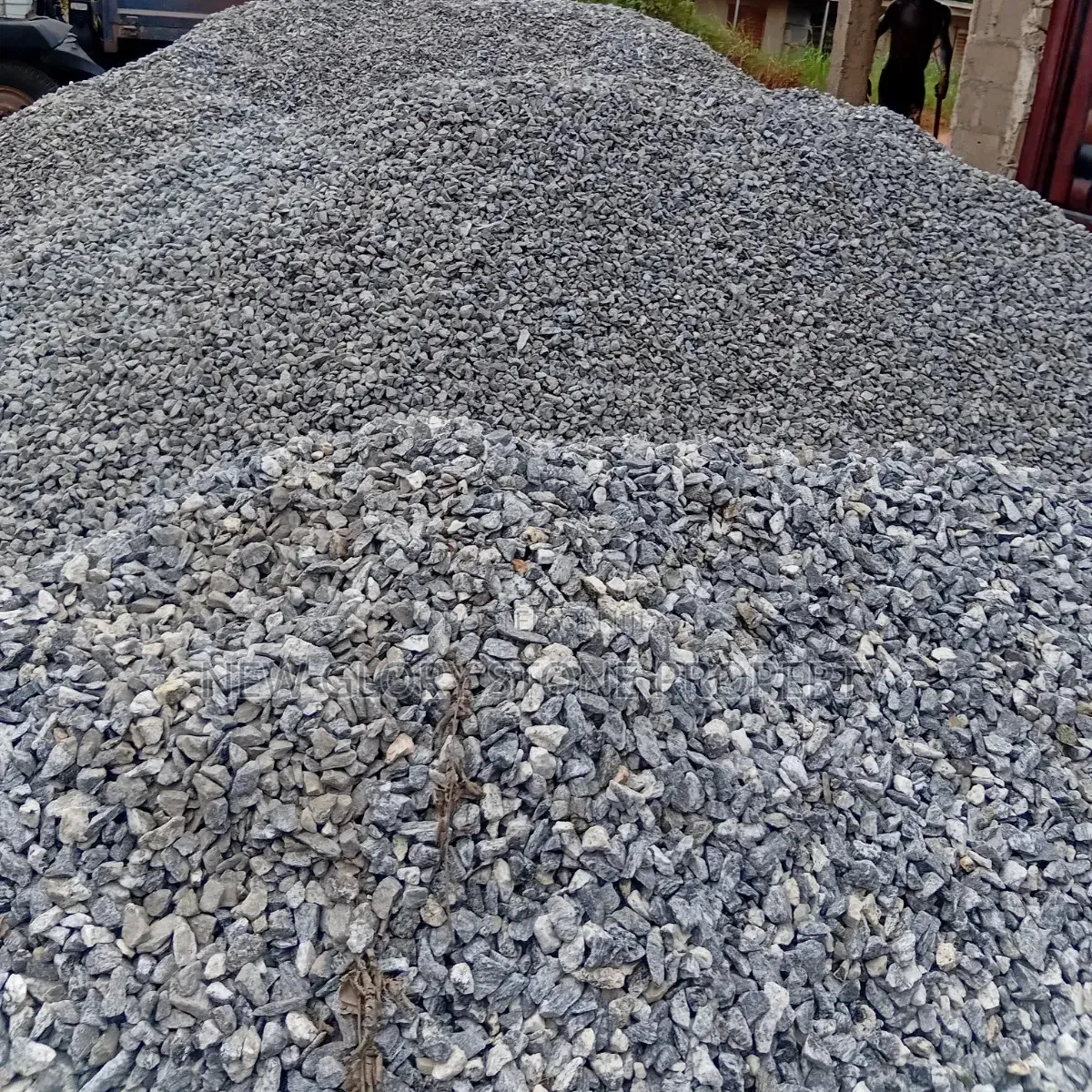 3/4 Down Granite and Stone Dust and Plaster Sand
