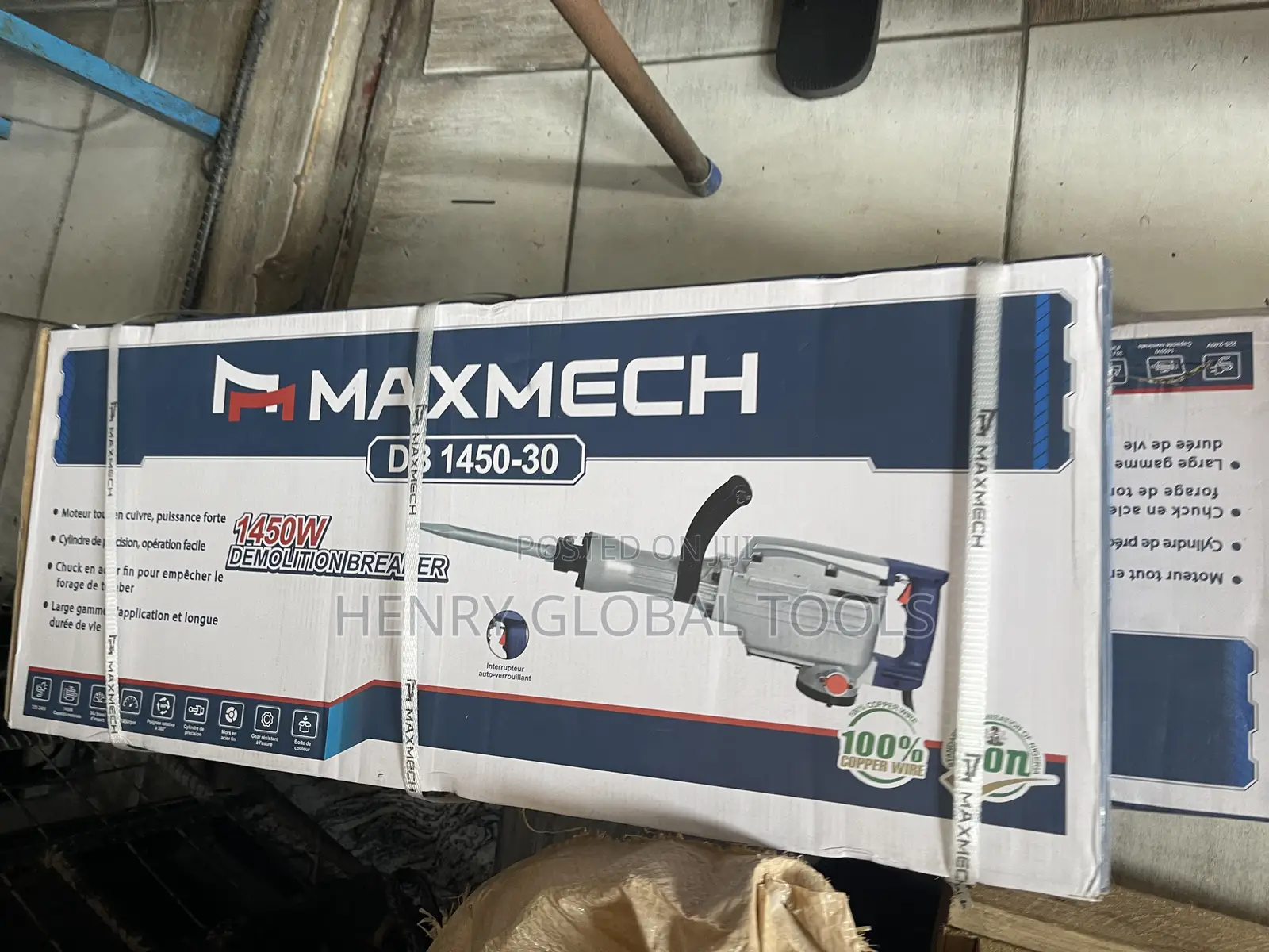 1450w Maxmech Demolition Breaker Machine