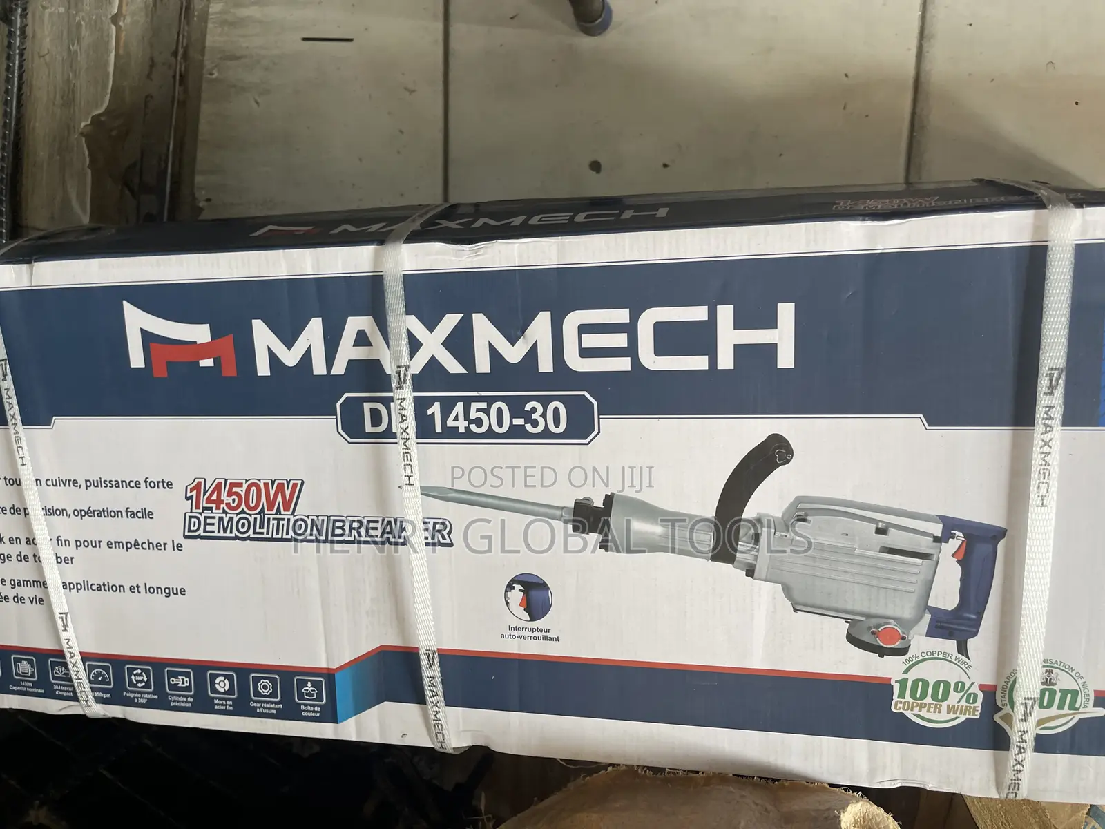 1450w Maxmech Demolition Breaker Machine