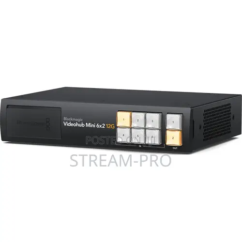Blackmagic Design Videohub Mini 6x2 12g Router