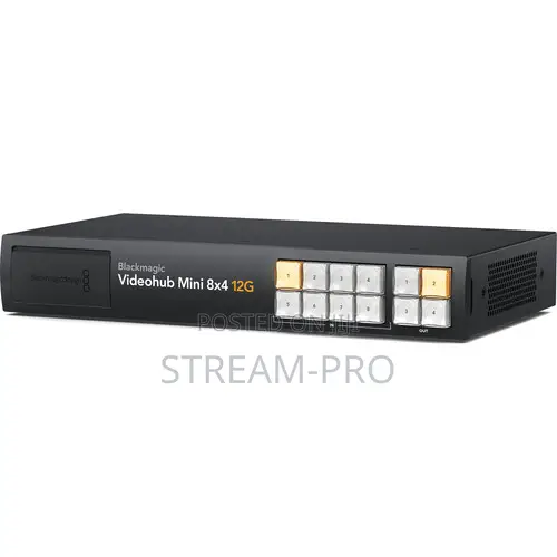 Blackmagic Design Videohub Mini 8x4 12g Router