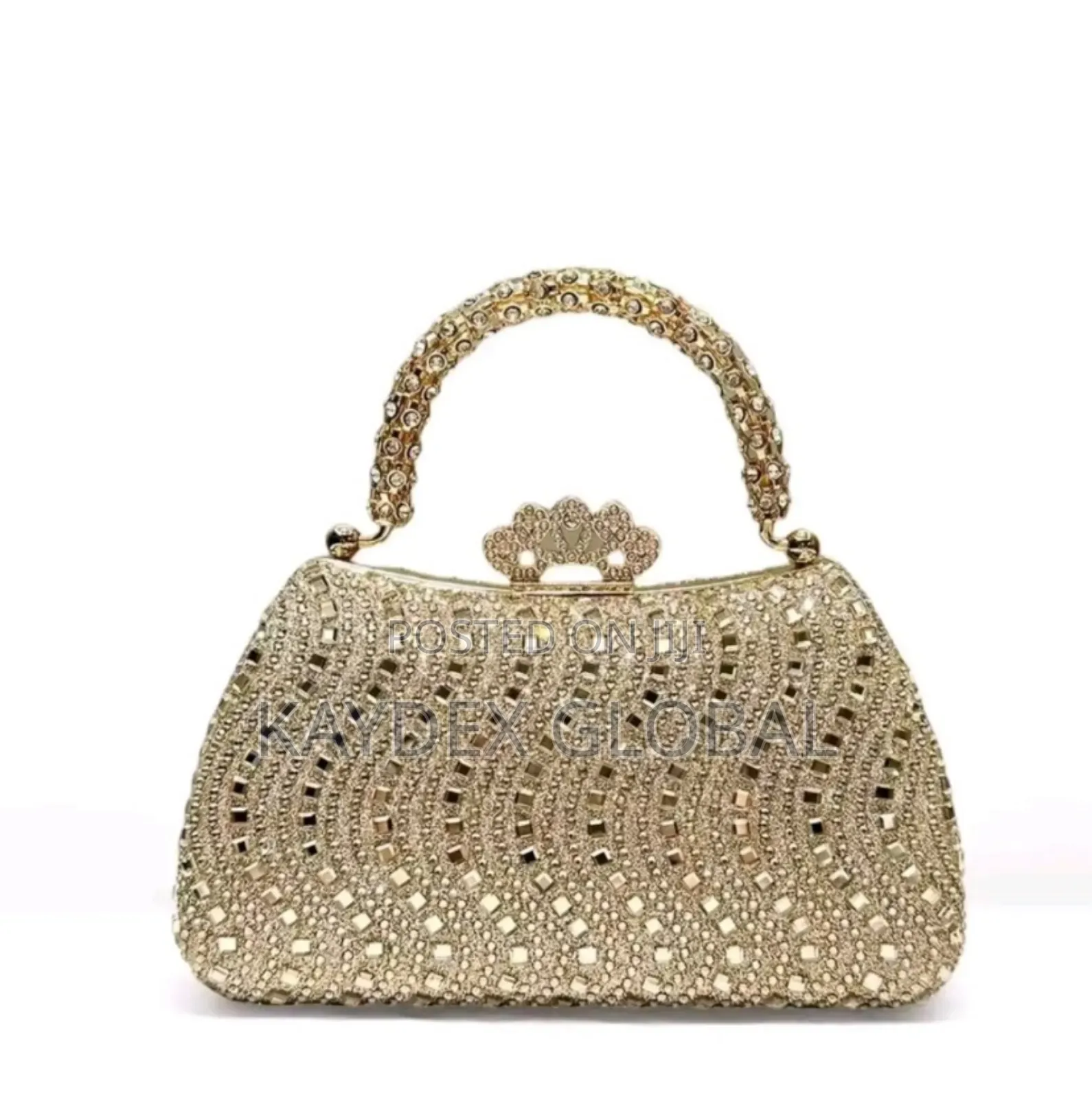 Classic Crystal Clutch Purse