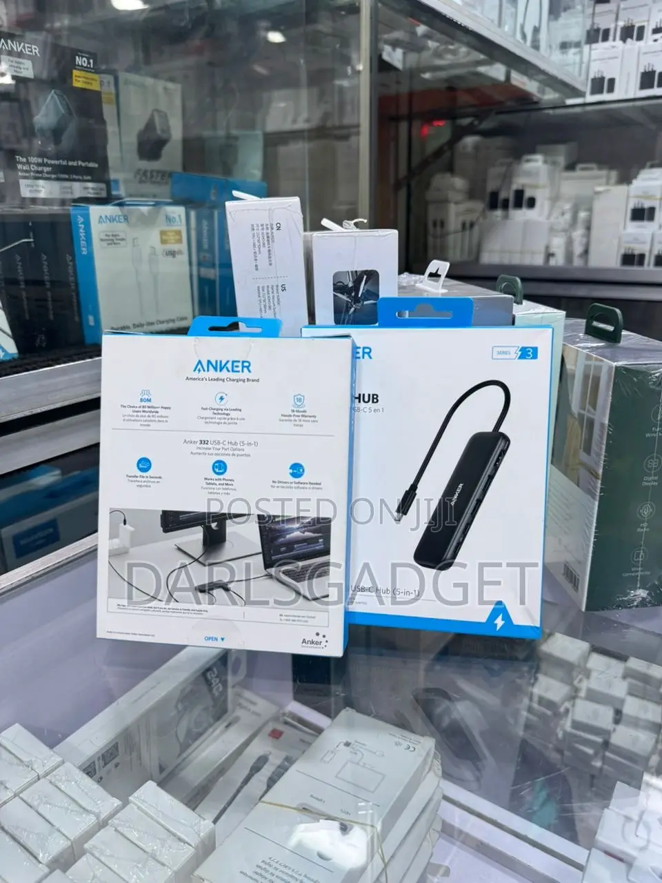 Anker 332 5-in-1 Usb-C Hub 100w Power Delivery Hdmi Adapter