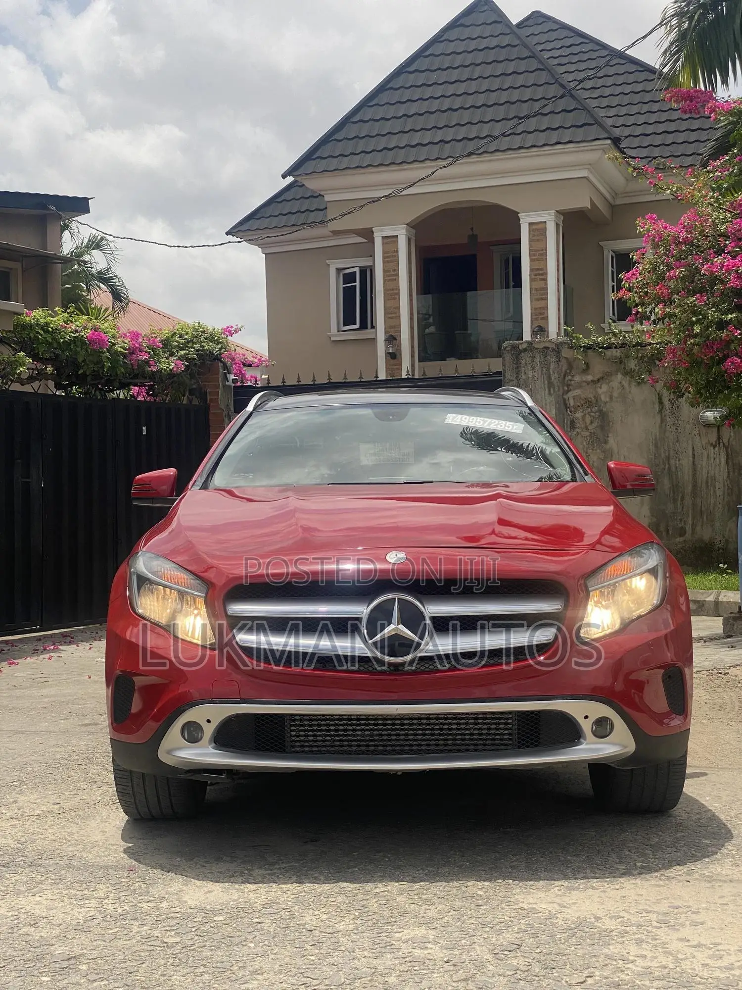 Mercedes-Benz GLA 250 2015 Red