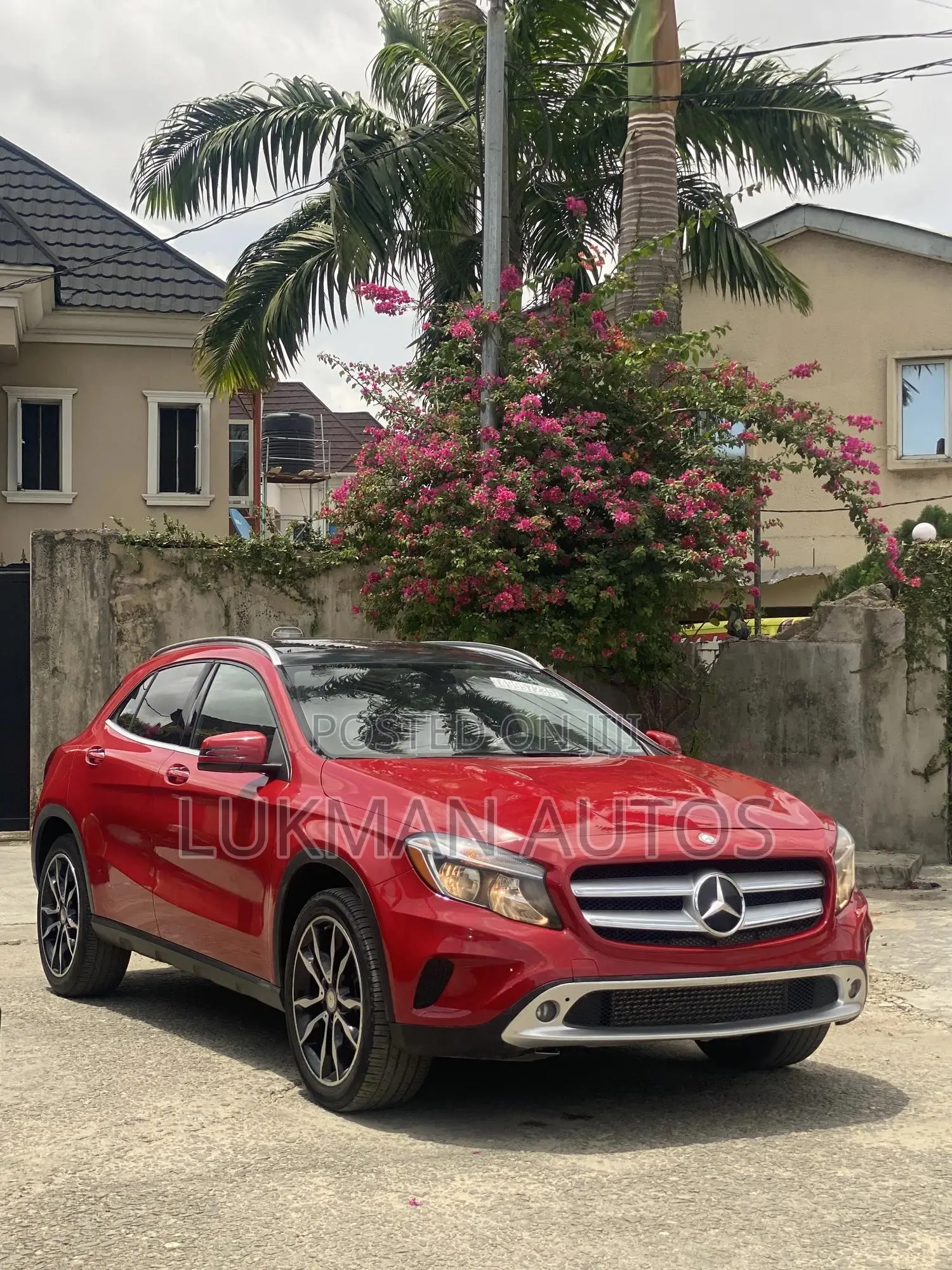 Mercedes-Benz GLA 250 2015 Red