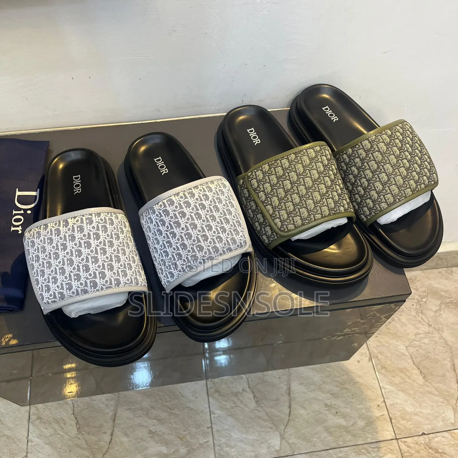 Luxury Dior Mule Slider