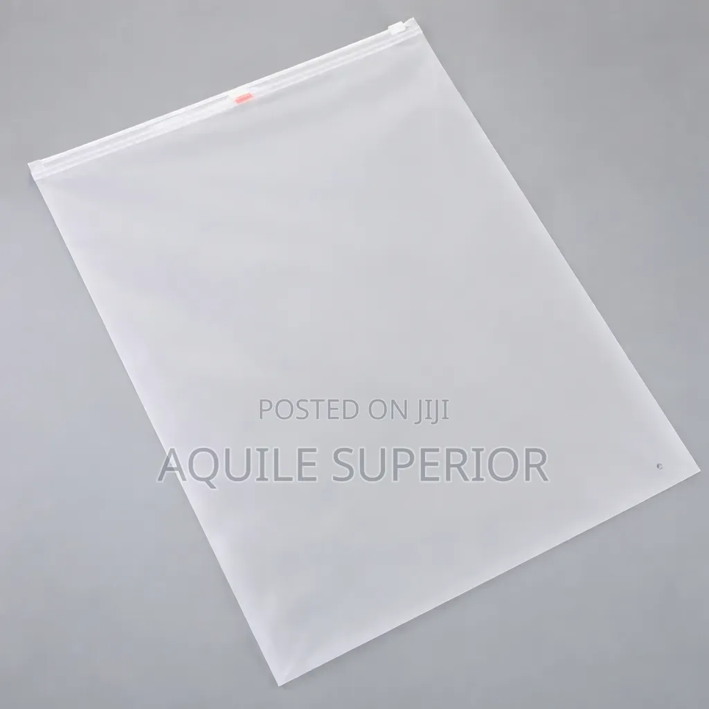 High Quality Frosted 16×24in Ziploc Bag Extra Large, Without Printing