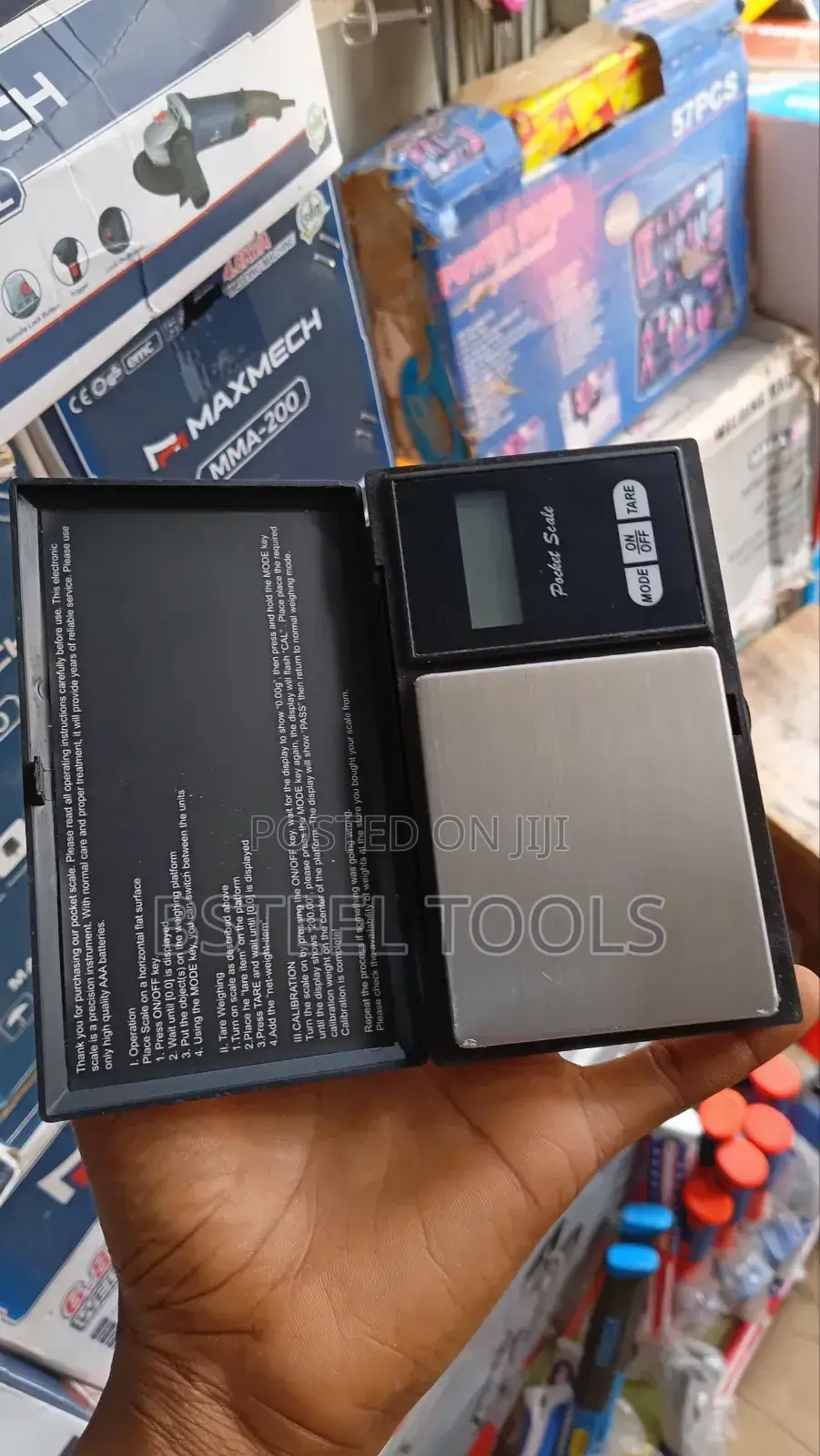 500g Pocket Digital Scale – High Precision Mini Jewelry Weighing Scale