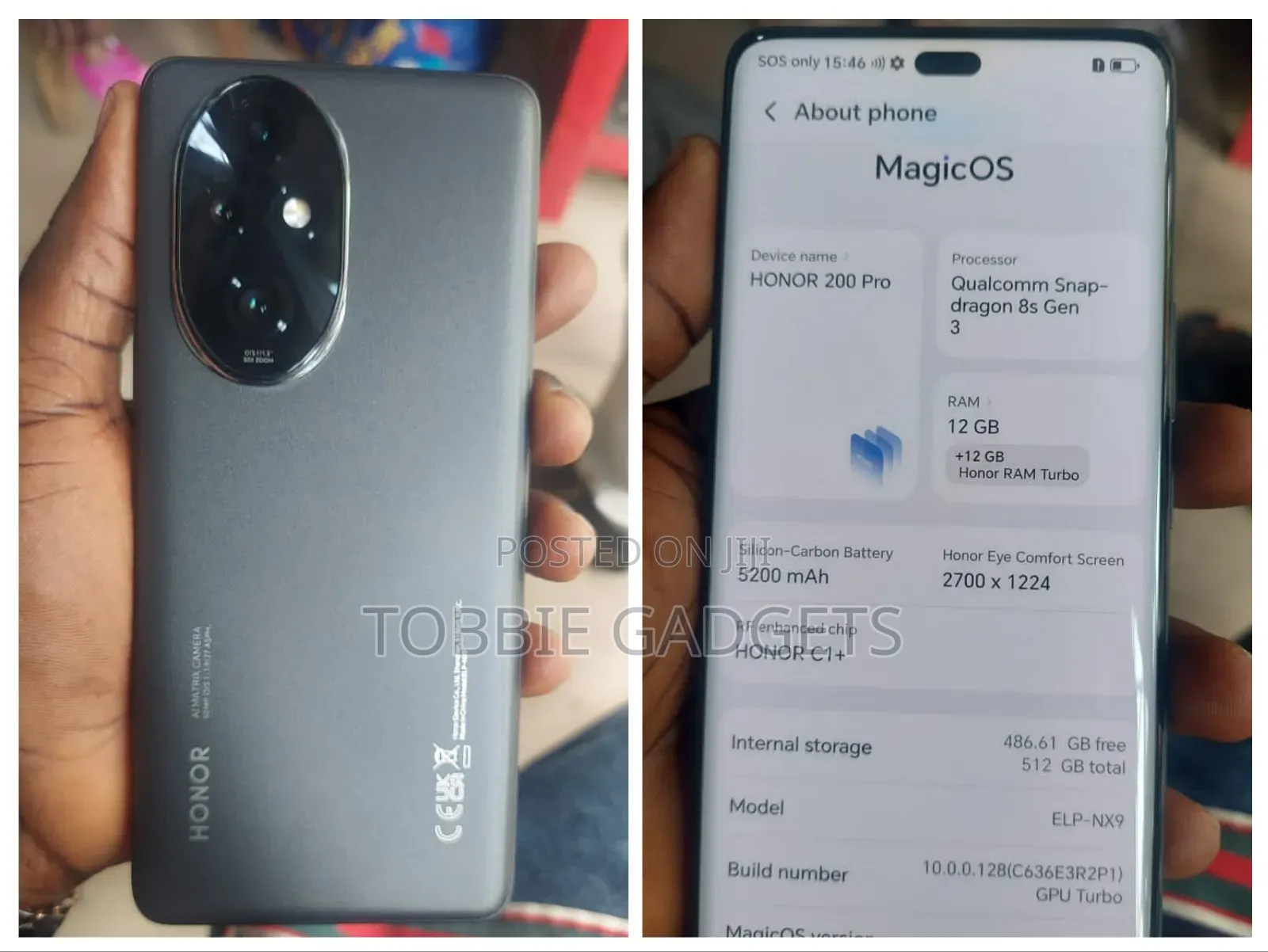 Honor 200 Pro 512 GB Black