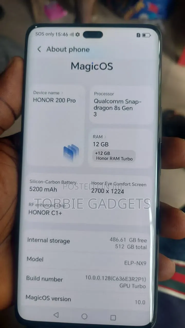 Honor 200 Pro 512 GB Black