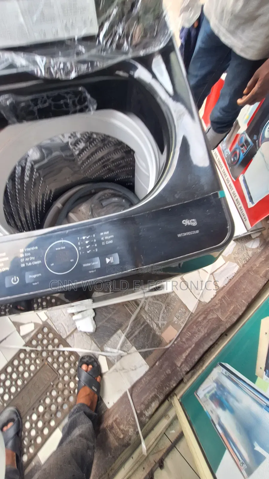 New Hisense Top Loader Automatic Wash and Spinning 9kg Warranty 2years