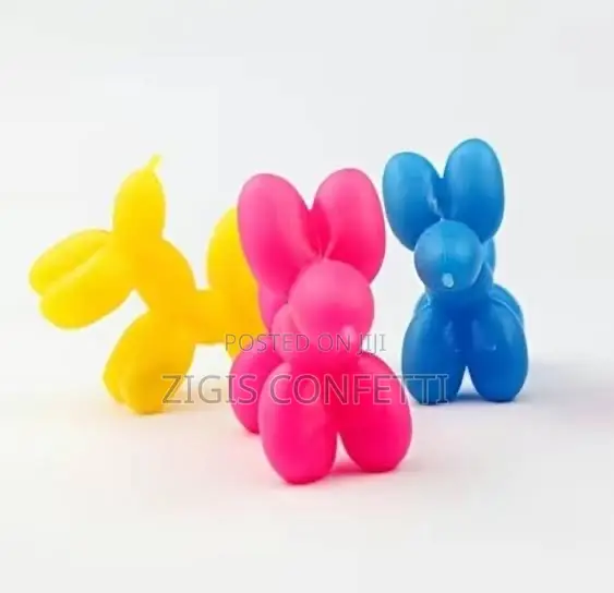 Squishy Stress Balls Stretchy Balloon Dog (3.5") Sensory Stress