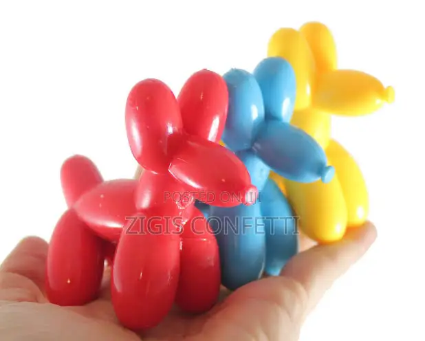 Squishy Stress Balls Stretchy Balloon Dog (3.5") Sensory Stress