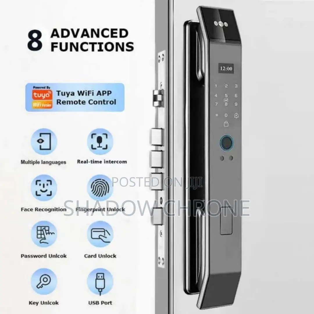 High-Tech Door Lock | Safe, Stylish Easy to Use