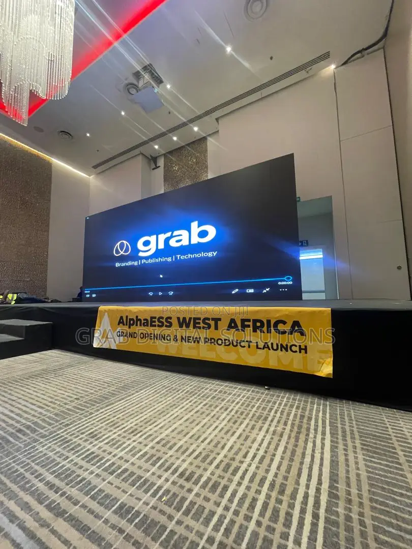 Led Event Screens for Hire in Lagos, Yaba | Stage, Sound Light Rent