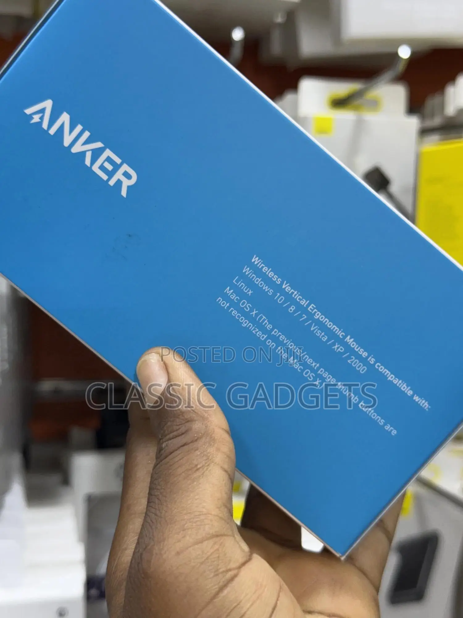 Anker 2.4g Wireless Vertical Ergonomic Optical Mouse