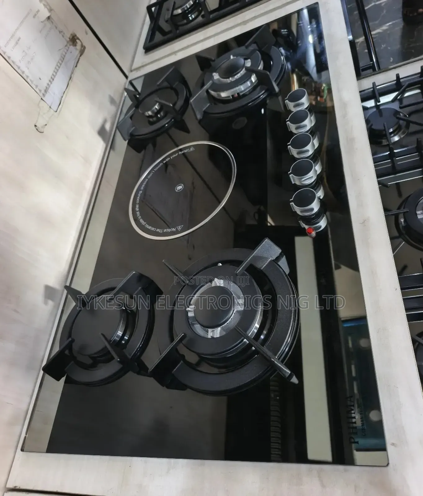 Original Phiima 4+1 Built-in Premium Quality Gas Electric Cooker Hob