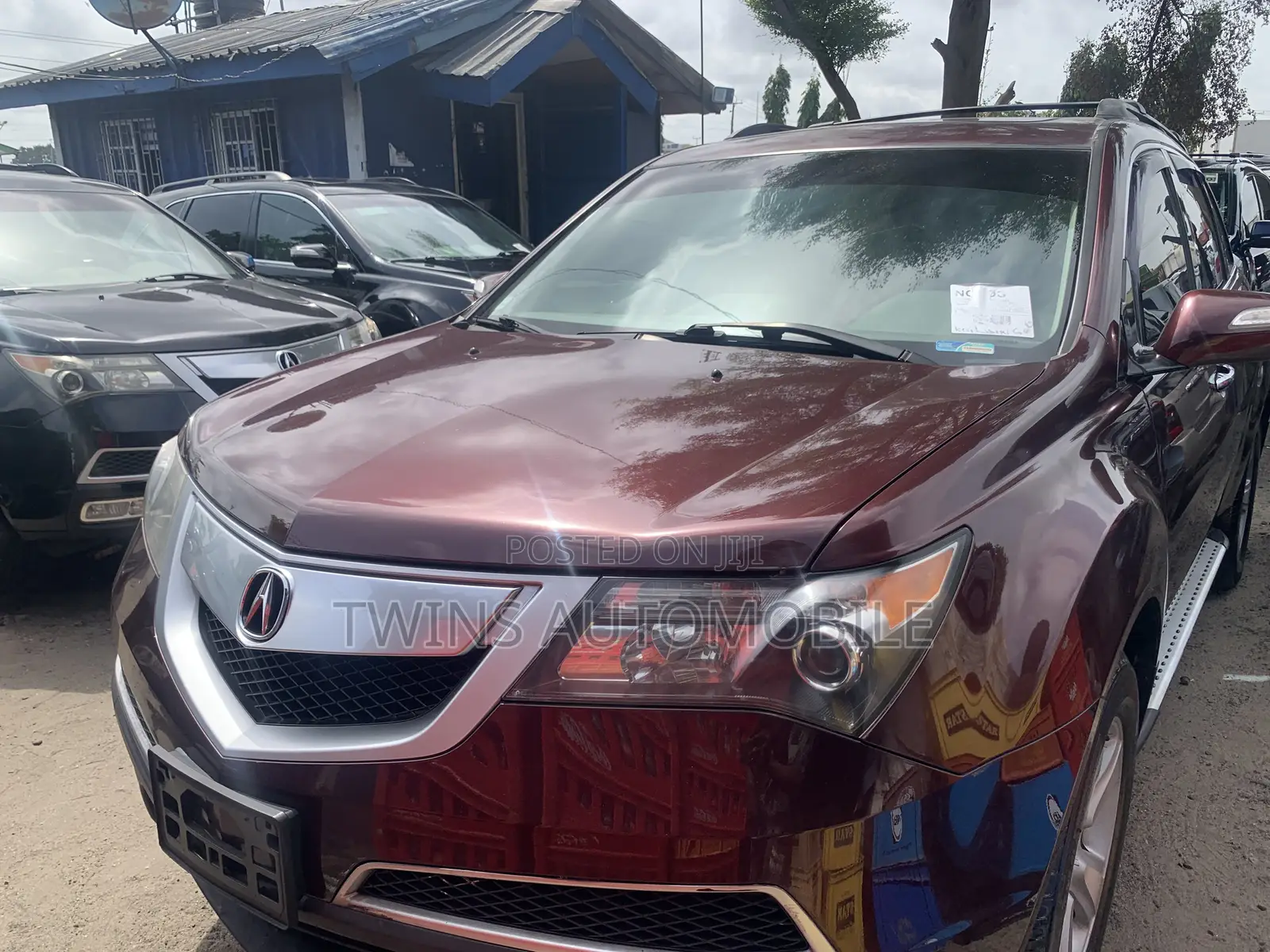 Acura MDX SUV 4dr AWD (3.7L 6cyl 6A) 2012 Burgundy