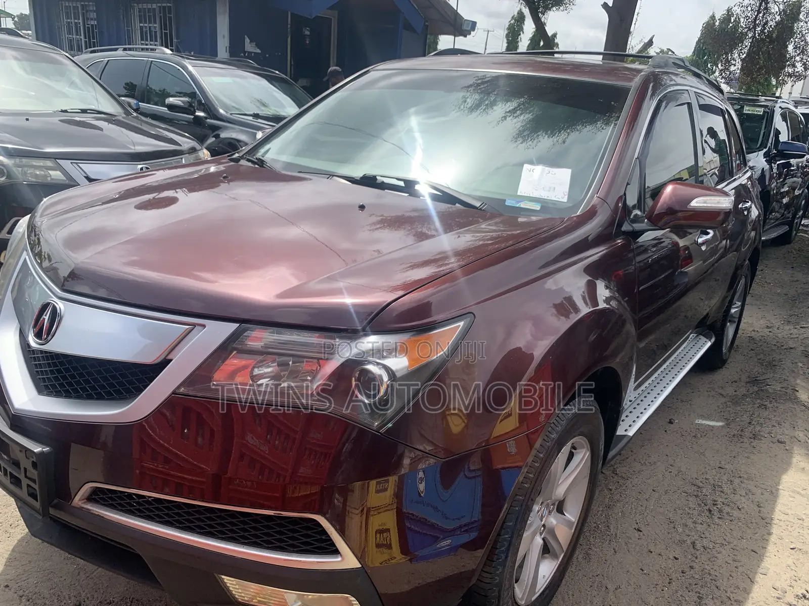 Acura MDX SUV 4dr AWD (3.7L 6cyl 6A) 2012 Burgundy