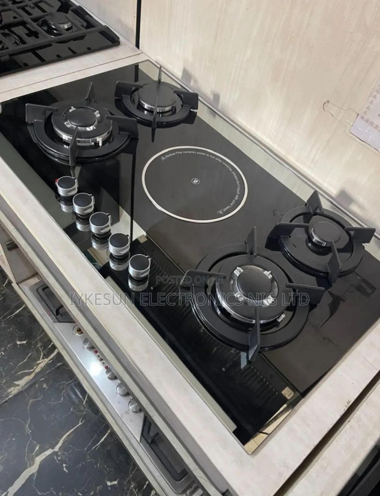 Original Phiima 4+1 Built-in Premium Quality Gas Electric Cooker Hob