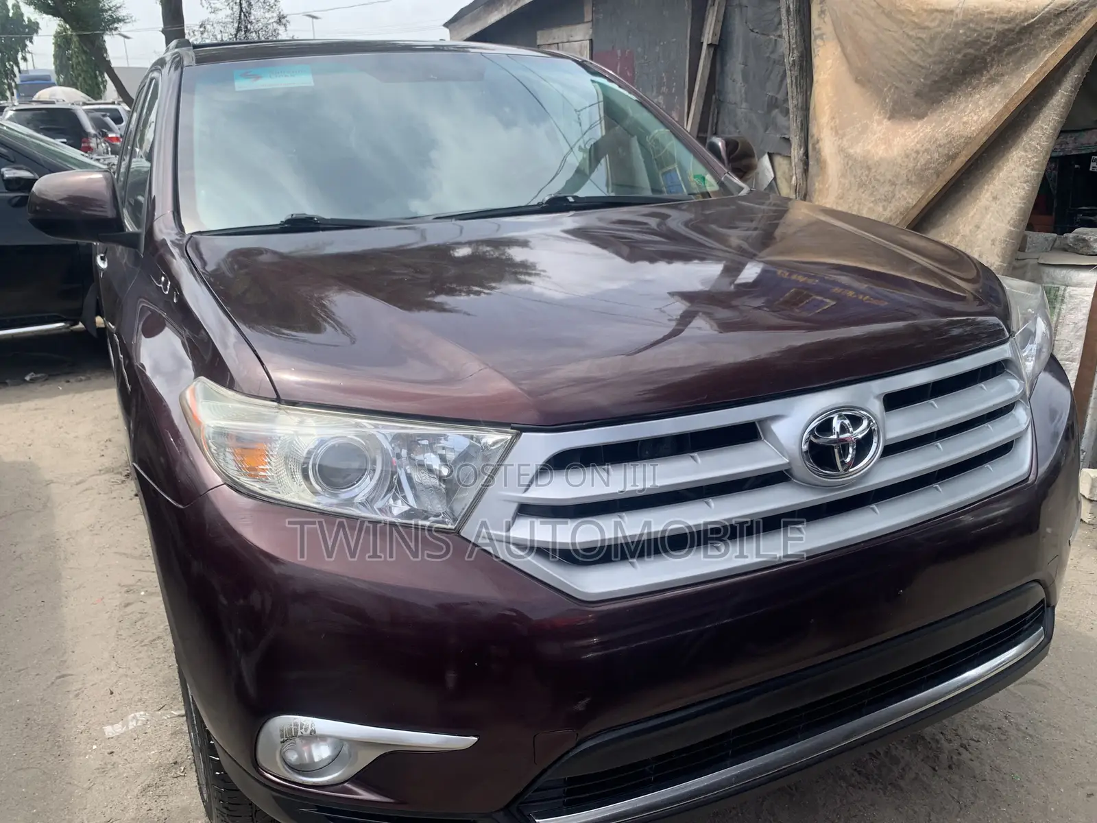 Toyota Highlander Limited 3.5l 4WD 2013 Burgundy