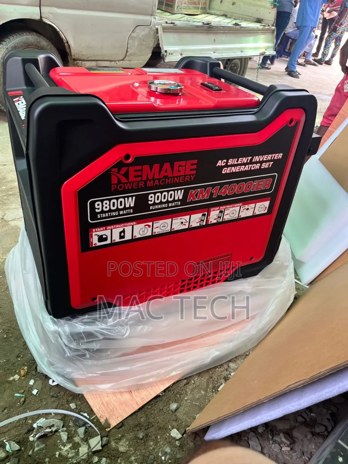 10.0kva Kemage Smart Inverter Soundproof Generator