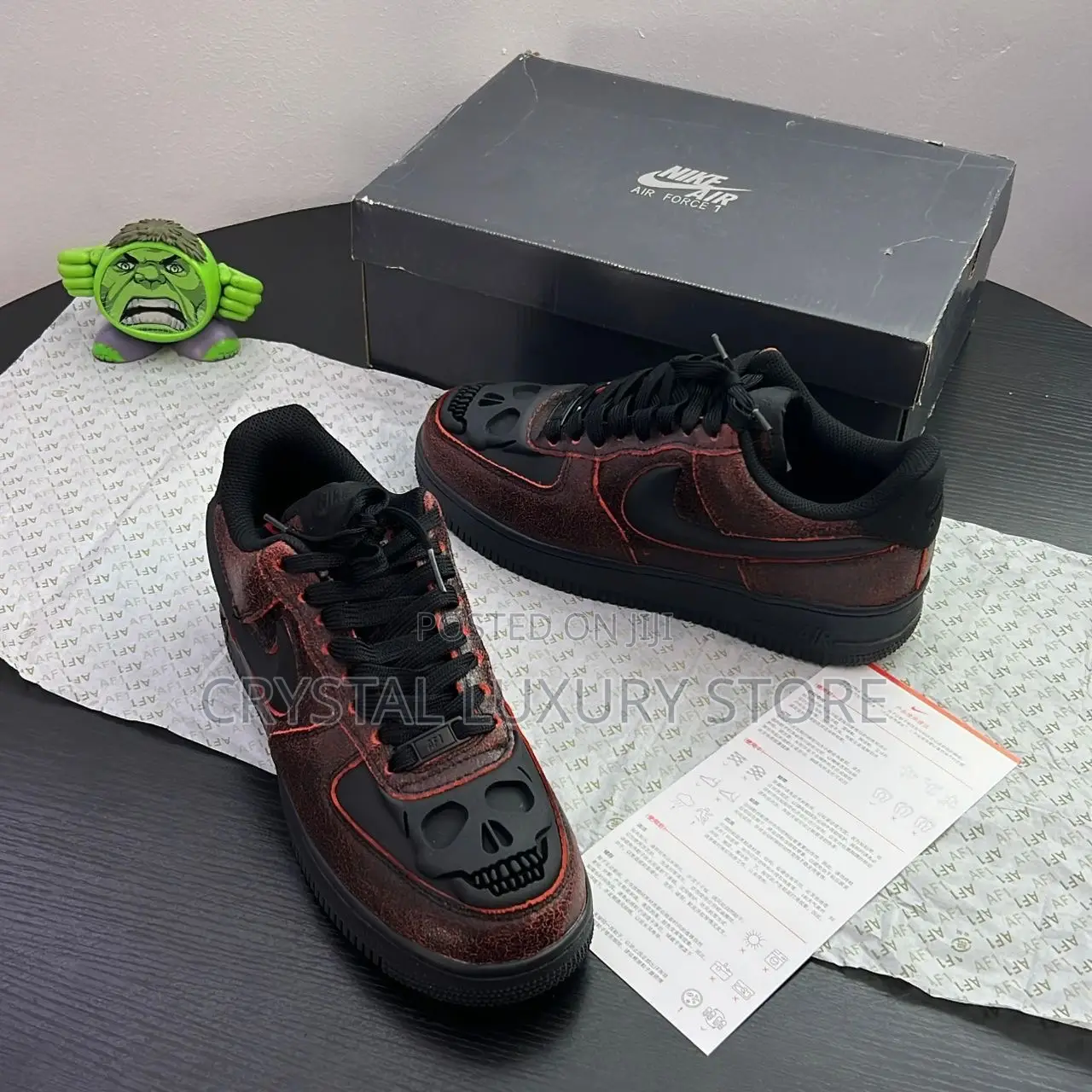 Nike Air Force Skull Quality Luxury Men Sneakers