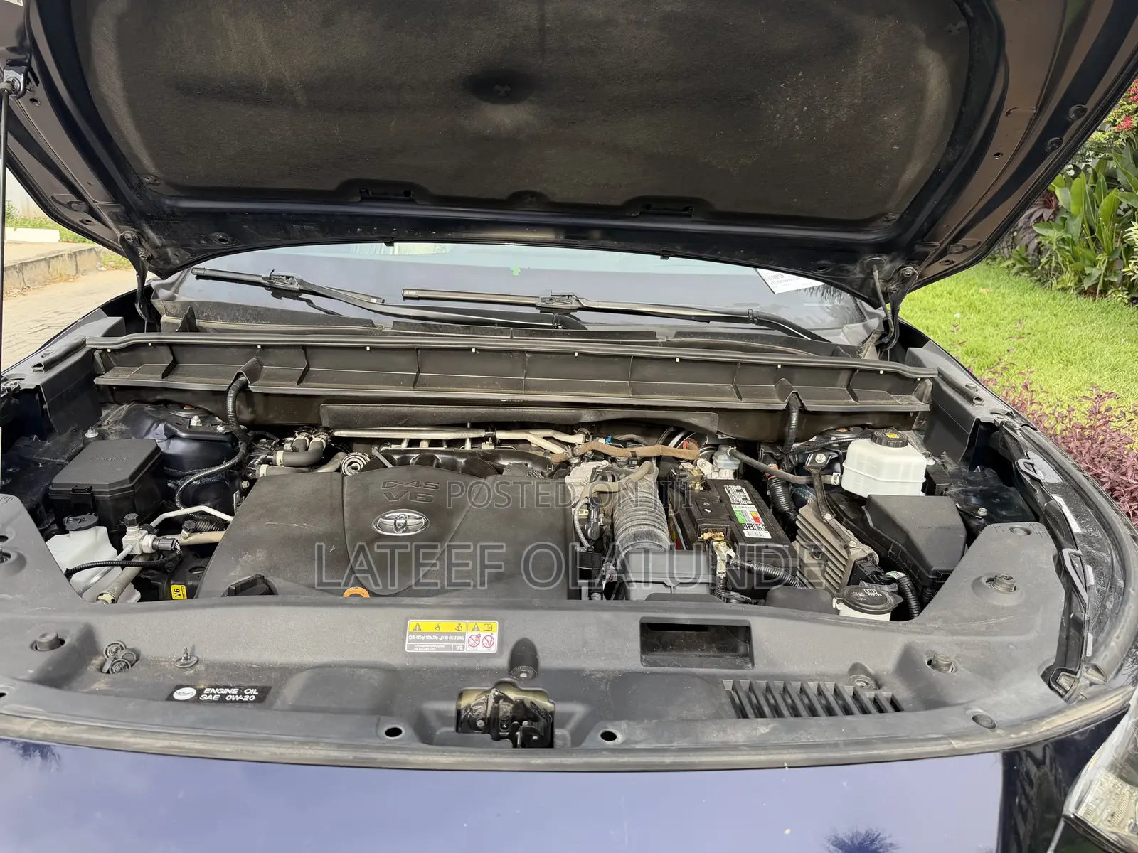 Toyota Highlander Platinum 2022 Blue