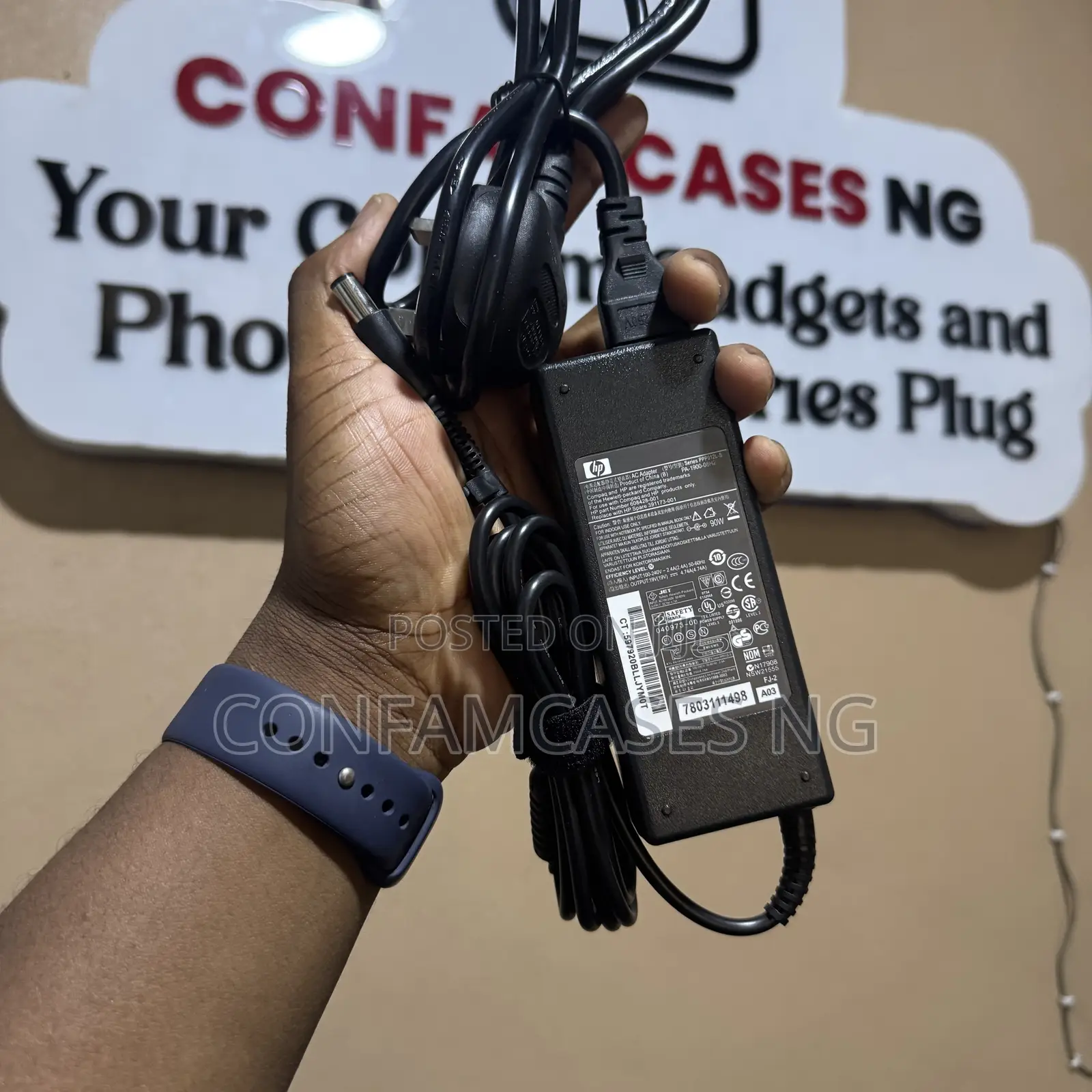 Original Hp Laptop Big Pin Mouth Complete Charger