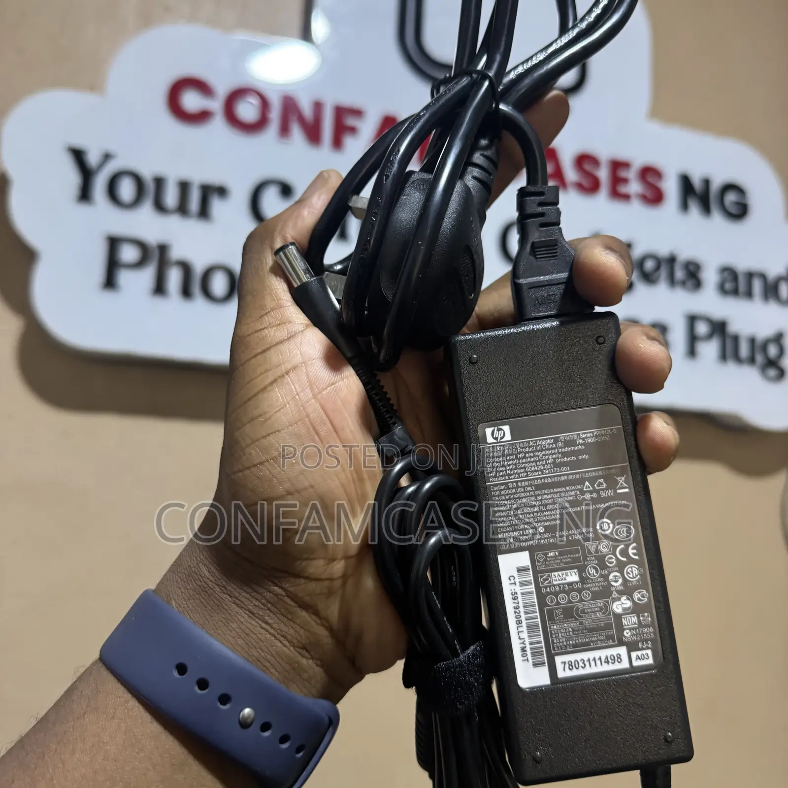 Original Hp Laptop Big Pin Mouth Complete Charger
