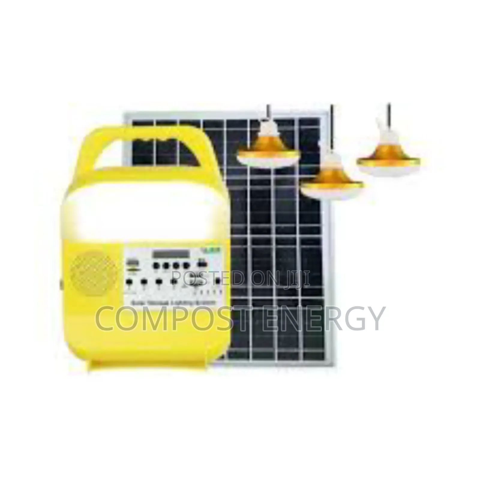 Solar Generators Multimedia Lighting, Radio, Bluetooth Speaker