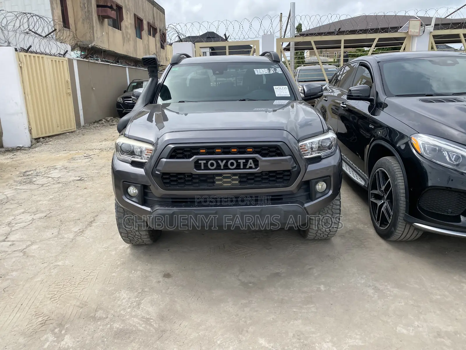 Toyota Tacoma Limited 2018 Gray