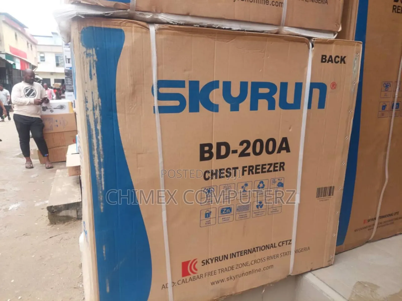 Skyrun Bd-200l Chest Freezer