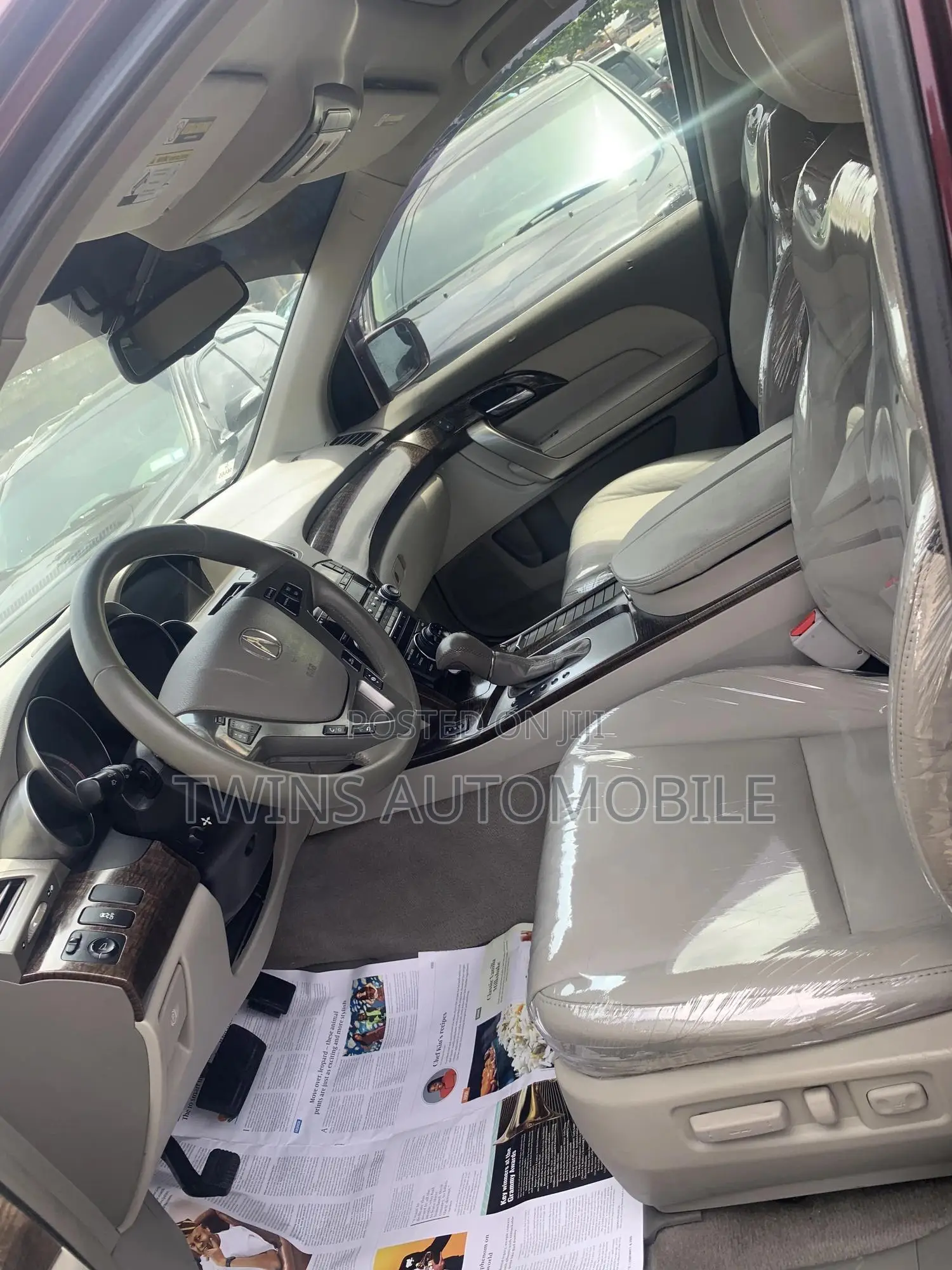 Acura MDX SUV 4dr AWD (3.7L 6cyl 6A) 2012 Burgundy