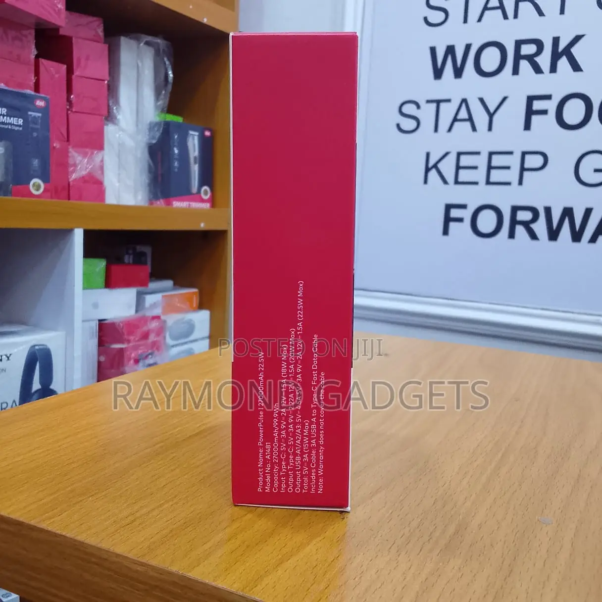 Itel Powerpulse I 27000mah Power Bank 22.5w Fast Charge A1481