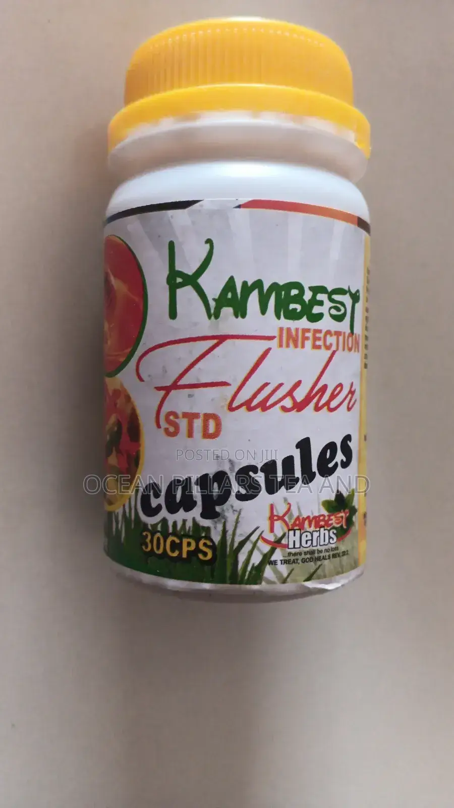Kambest Infection Flusher STD Herbal Capsule
