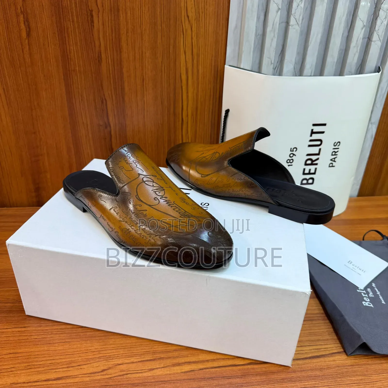 Original Italian Berluti Half Shoes Available in Store
