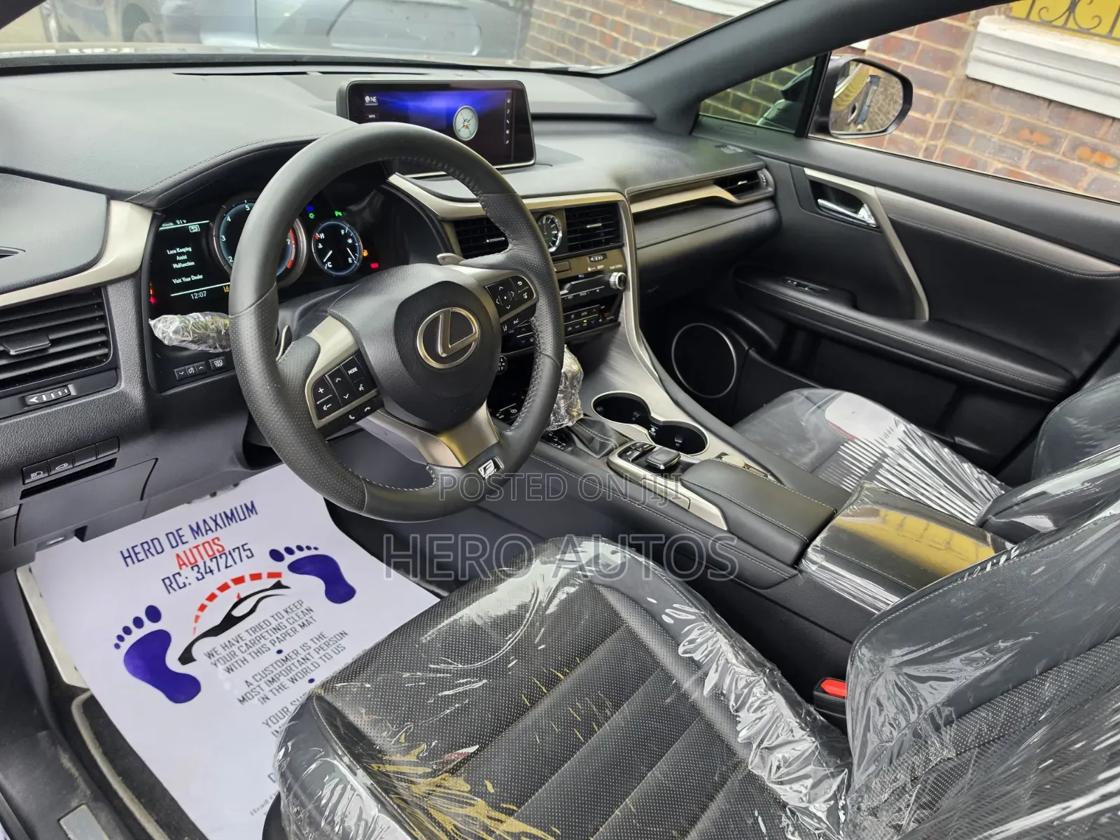 Lexus RX 350 F Sport AWD 2017 Blue