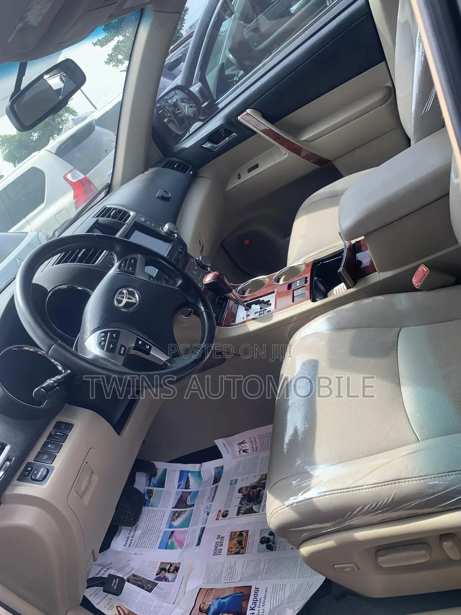 Toyota Highlander Limited 3.5l 4WD 2013 Green