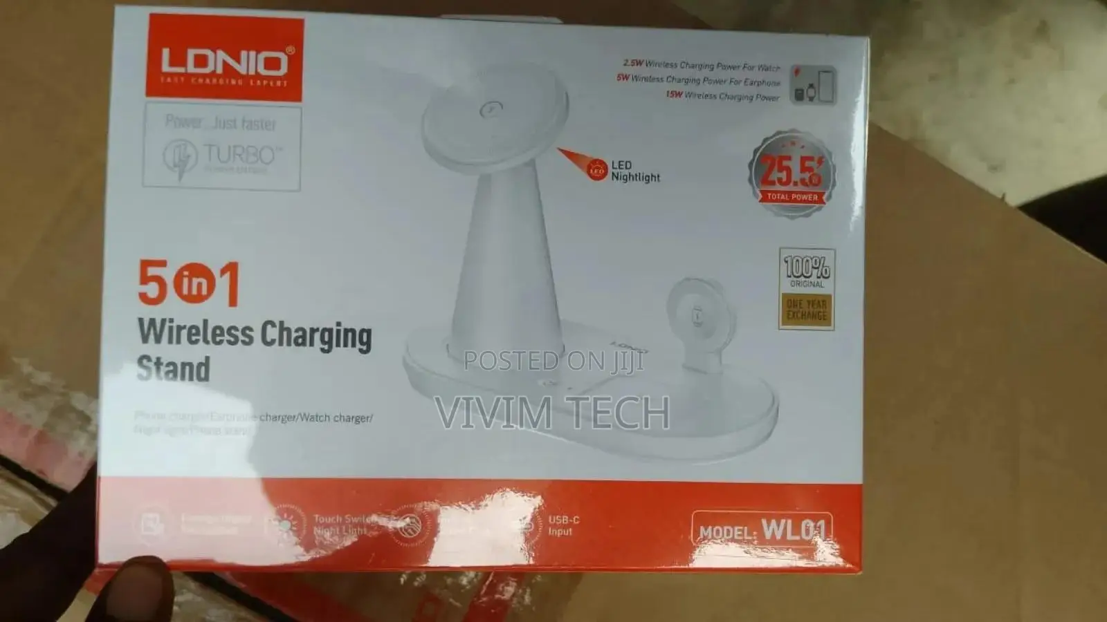 Ldnio Wl01 5 In 1 Wireless Charging Stand