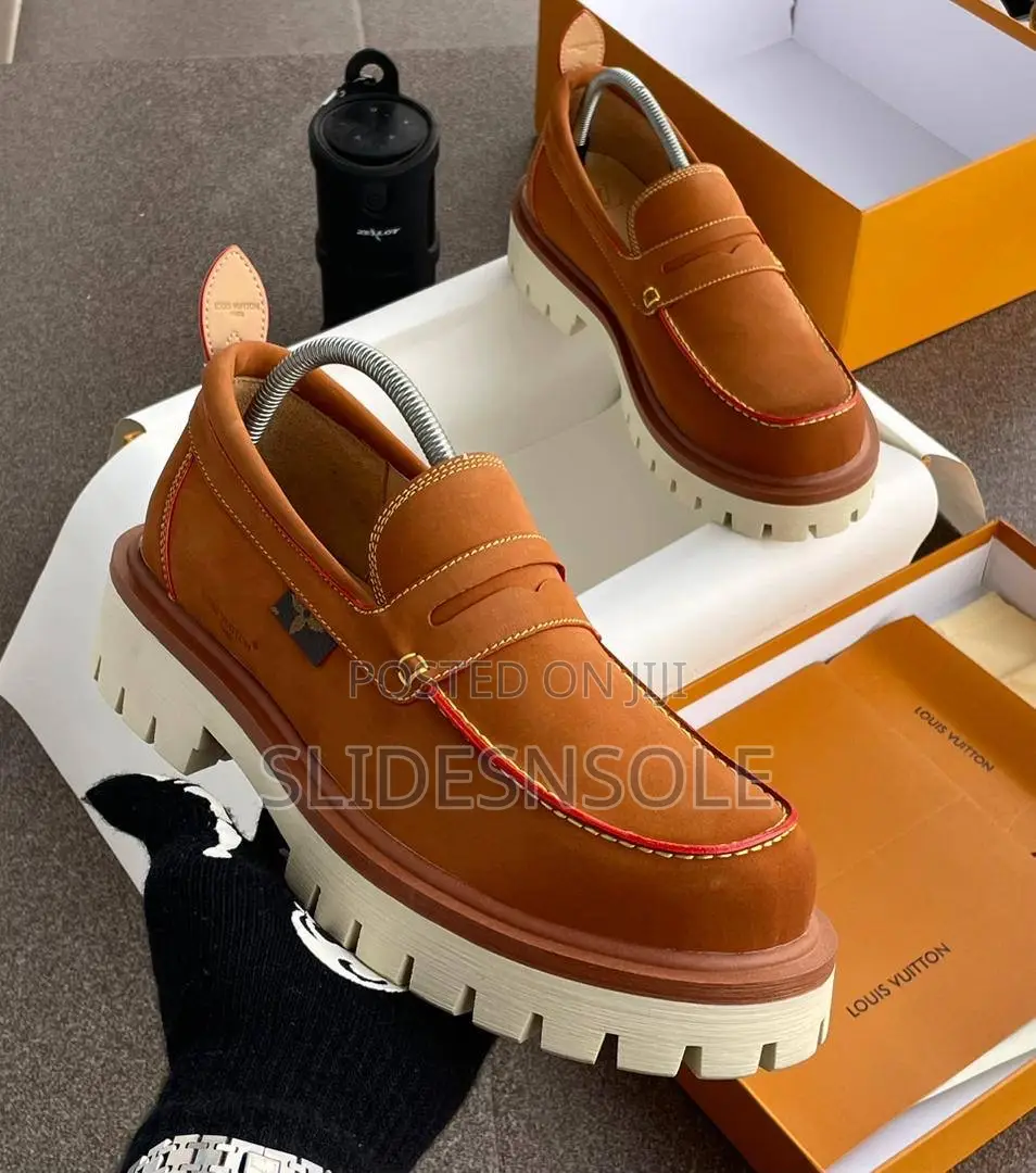 Louis Vuitton Lv Checker Loafers,