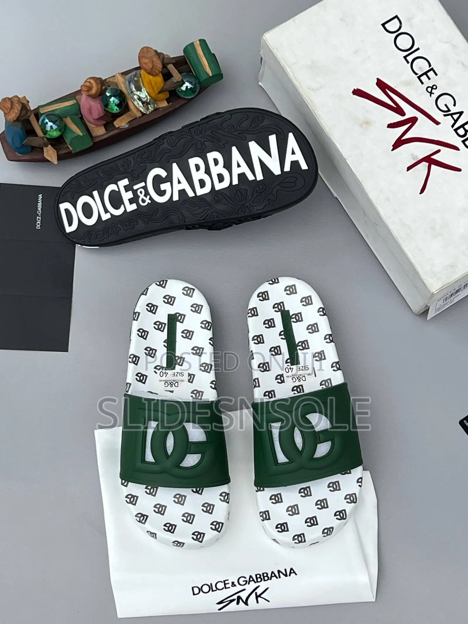 Dolce Gabbana Slides.