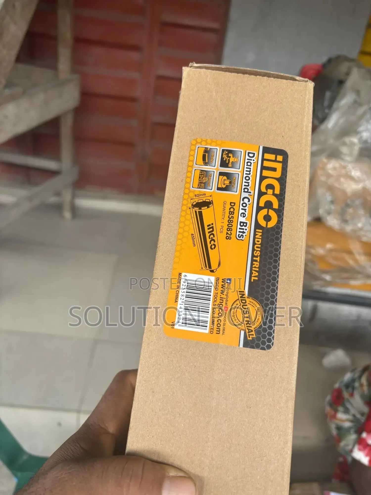 82mm Core Drill Bit – Heavy-duty