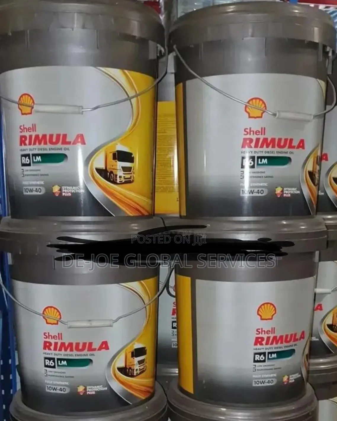 Shell Rimula R6 Lm 10w-40 Heavy-duty Diesel Engine Oil