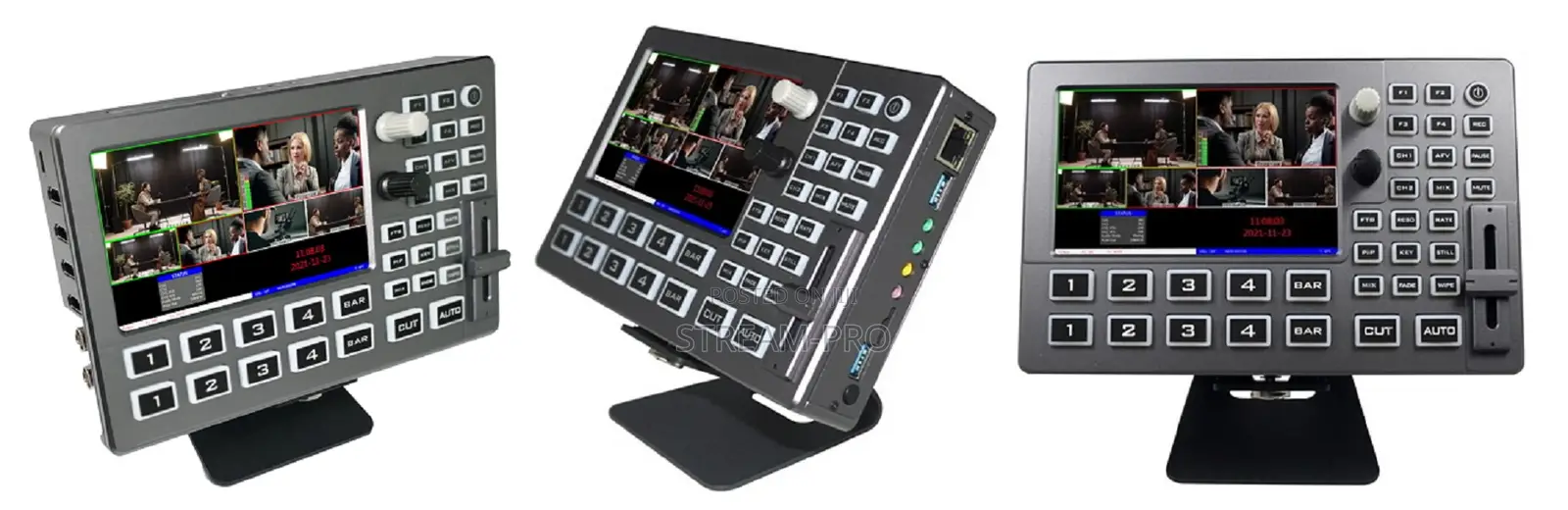 Devicewell Hds8345 Touch Screen 2 Sdi 2hdmi Video Switcher