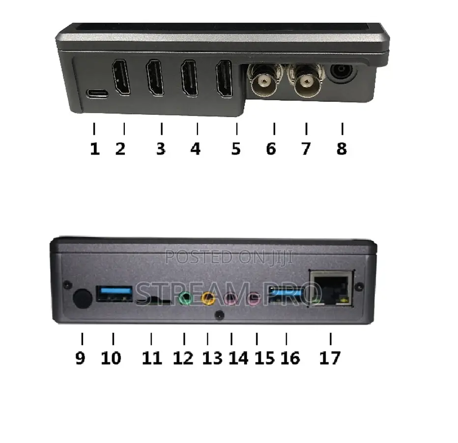 Devicewell Hds8345 Touch Screen 2 Sdi 2hdmi Video Switcher